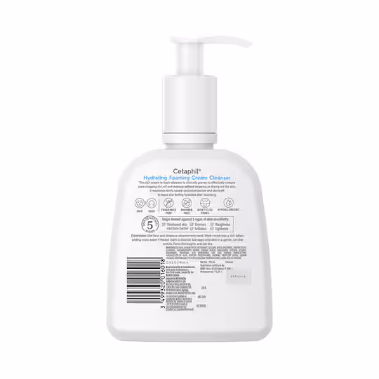 foaming face wash
